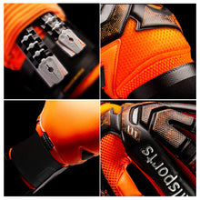 Load image into Gallery viewer, 1 Pair Children Adult Professional Soccer Goalkeeper Gloves Thickened Latex Sports Gloves With Finger Protection Protective Equipment