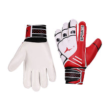 Load image into Gallery viewer, 1 Pair Children Adult Professional Soccer Goalkeeper Gloves 4MM Thick Latex Anti-Slip Wear-Resistant Training Gloves With Finger Protection Equipment