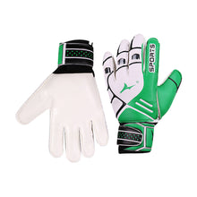 Load image into Gallery viewer, 1 Pair Children Adult Professional Soccer Goalkeeper Gloves 4MM Thick Latex Anti-Slip Wear-Resistant Training Gloves With Finger Protection Equipment