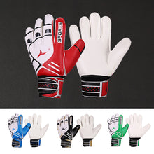 Load image into Gallery viewer, 1 Pair Children Adult Professional Soccer Goalkeeper Gloves 4MM Thick Latex Anti-Slip Wear-Resistant Training Gloves With Finger Protection Equipment