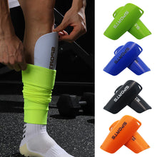 Load image into Gallery viewer, 1 Pair Professional Football Leg Pads Anti-Collision Pp Eva Sponge Color Anti-Kick Anti-Fracture Leg Pads Sports Protection