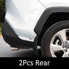 Load image into Gallery viewer, 2Pcs/4Pcs Car Stainless Front Rear Bumper Protector Trim Covers For Toyota RAV4 RAV-4 2020-2022 Accessories Styling