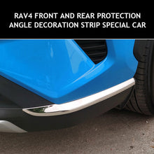 Load image into Gallery viewer, 2Pcs/4Pcs Car Stainless Front Rear Bumper Protector Trim Covers For Toyota RAV4 RAV-4 2020-2022 Accessories Styling