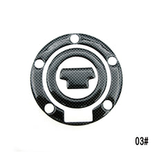 Load image into Gallery viewer, Motorcycle Carbon Fiber Fuel Gas Oil Cap Tank Pad Tankpad Protector Sticker For Honda Suzuki Kawasaki Yamaha