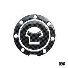 Load image into Gallery viewer, Motorcycle Carbon Fiber Fuel Gas Oil Cap Tank Pad Tankpad Protector Sticker For Honda Suzuki Kawasaki Yamaha
