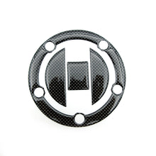 Load image into Gallery viewer, Motorcycle Carbon Fiber Fuel Gas Oil Cap Tank Pad Tankpad Protector Sticker For Honda Suzuki Kawasaki Yamaha