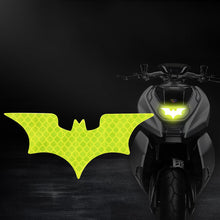 Load image into Gallery viewer, 3Pcs Car Reflective Sticker Reflective Tape Warning Stickers Night Safe Bat Style Decoration Motorcycle Helmet Decals Accessoire