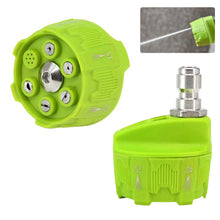 Load image into Gallery viewer, 6 in 1 Universal 1/4" 3000Psi High Pressure Washer Spray Nozzle 0 15 25 40 65 Degree Rotation Watering Rinse Soap Nozzle Tip For Car Garden Cleaning