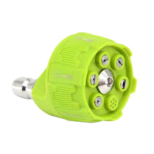 Load image into Gallery viewer, 6 in 1 Universal 1/4" 3000Psi High Pressure Washer Spray Nozzle 0 15 25 40 65 Degree Rotation Watering Rinse Soap Nozzle Tip For Car Garden Cleaning