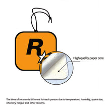 Load image into Gallery viewer, Car Fragrance R Star Car Long-lasting Aromatherapy Fragrance Piece Net Trend Yellow Pendant Decoration Car Deodorization