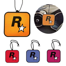 Load image into Gallery viewer, Car Fragrance R Star Car Long-lasting Aromatherapy Fragrance Piece Net Trend Yellow Pendant Decoration Car Deodorization