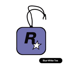 Load image into Gallery viewer, Car Fragrance R Star Car Long-lasting Aromatherapy Fragrance Piece Net Trend Yellow Pendant Decoration Car Deodorization