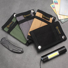 Load image into Gallery viewer, Mini Multi-Functional Tactical EDC Storage Bag Outdoor Portable Canvas Anti-Loss Change Cards Kits