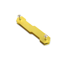 Load image into Gallery viewer, Aluminum Alloy Double Open Double Head Key Storage Clip EDC Outdoor Gadget Screw Driver Multifunctional Storage Clip DIY Door Magic