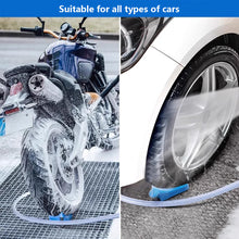 Load image into Gallery viewer, 1Pcs Car Tire Wedge Washing Water Pipe Tube Anti-pinch Tools Auto Hose Guides Slide Wheel Jamming Prevent