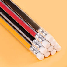 Load image into Gallery viewer, 10pcs/Lot 2B HB Wooden Pencil with Eraser for Student Children Drawing Writing Pencils School Office Stationery Supplies