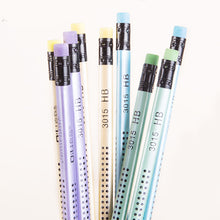 Load image into Gallery viewer, 12pcs/Lot HB Wooden Pencil with Eraser Sharpener for Student Children Drawing Writing Pencils Kids Learning Writing Training Pencils School Office Stationery Supplies