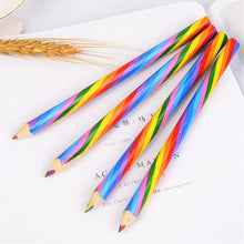 Load image into Gallery viewer, 4pcs/Lot Concentric Rainbow Colored Pencil Painting Crayon Kids Drawing Pencil Crayons Set School Scrapbooking Journal Colors Pencils