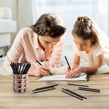Load image into Gallery viewer, 8Color Multicolor Pencils Black Wood Painting Pencils Crayon Pencil Adults Kids Children Art Drawing Coloring Sketching Stationery