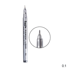 Load image into Gallery viewer, 1pc/9pcs Waterproof Art Markers Painting Needle Pen Fast Dry Fineliner School Drawing Sketching Journal Writing Stationery Supplies