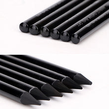 Load image into Gallery viewer, 3/6pcs Professional Woodless Carbon Sketch Pens Hard/Medium/Soft Woodless Charcoal Pencil Set Drawing Tool Painting Supplies
