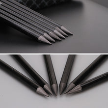 Load image into Gallery viewer, 3/6pcs Professional Woodless Carbon Sketch Pens Hard/Medium/Soft Woodless Charcoal Pencil Set Drawing Tool Painting Supplies