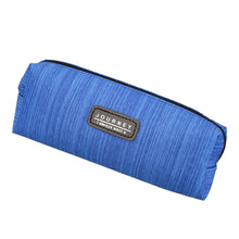 Load image into Gallery viewer, Oxford Fabric Blue Gray Pencil Case Solid Color Simple Pencil Bags for Student Kids Boys Stationery Storage Bag School Supplies
