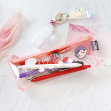 Load image into Gallery viewer, Daisy Flower Transparent Pencil Case School Pencil Box Pencil Case Pencil Bag School Supplies Stationery Bag