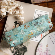 Load image into Gallery viewer, Retro Style Embroidery Pencil Case Antishock Chinoiserie Pencil Bag School Pencil Pouch Supplies