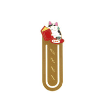 Load image into Gallery viewer, Cute Cat Bookmarks Metal Book Clips Japanese Style Brass Paper Page Holder Book Clip Stationery Reading Pagination Tools School Office Supplies