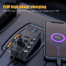 Load image into Gallery viewer, Car Charger Quick Charge Cigarette Lighter Adapter Bluetooth USB Type C Fast Charger PD QC3.0 For Iphone Samsung Xiaomi
