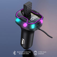 Load image into Gallery viewer, C49 Car Charger Quick Charge Cigarette Lighter Adapter Bluetooth 5.3 USB Type C Fast Charger PD QC3.0 For Iphone Samsung Xiaomi