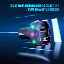 Load image into Gallery viewer, C49 Car Charger Quick Charge Cigarette Lighter Adapter Bluetooth 5.3 USB Type C Fast Charger PD QC3.0 For Iphone Samsung Xiaomi