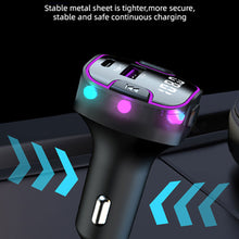 Load image into Gallery viewer, C49 Car Charger Quick Charge Cigarette Lighter Adapter Bluetooth 5.3 USB Type C Fast Charger PD QC3.0 For Iphone Samsung Xiaomi