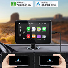 Load image into Gallery viewer, M8 7inch Bluetooth Car Multimedia Player Android Auto Apply CarPlay Video FM Transmitter AUX Wireless Carplay Touch Screen