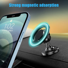 Load image into Gallery viewer, Luxury Metal Magnetic Car Phone Holder For iPhone 12 13 14 Pro Max Magsafe Case 360 Rotation Phone Mount Support For Samsung Mi