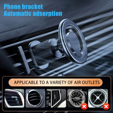 Load image into Gallery viewer, Luxury Metal Magnetic Car Phone Holder For iPhone 12 13 14 Pro Max Magsafe Case 360 Rotation Phone Mount Support For Samsung Mi