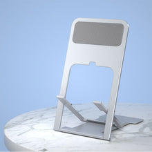 Load image into Gallery viewer, Mini Desktop Multi-Angle Folding Mobile Phone Holder Hollow Plastic Tablet Stand Portable For Iphone 12 11 8 7 pro Support