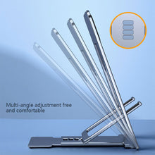 Load image into Gallery viewer, Mini Desktop Multi-Angle Folding Mobile Phone Holder Hollow Plastic Tablet Stand Portable For Iphone 12 11 8 7 pro Support