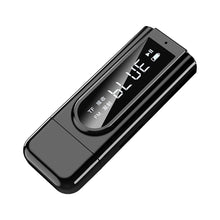 Load image into Gallery viewer, USB Bluetooth-Compatible 5.0 Transmitter Receiver LED Display MP3 Player Aux Car FM TV PC TF Audio Stereo Adapter Home Speaker