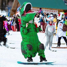 Load image into Gallery viewer, Mascot Inflatable Costume Cosplay Dinosaur For Adult Men Women Kids Dino Cartoon Halloween Costume Fancy Dress