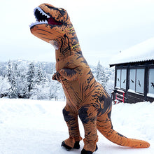 Load image into Gallery viewer, Mascot Inflatable Costume Cosplay Dinosaur For Adult Men Women Kids Dino Cartoon Halloween Costume Fancy Dress