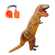 Load image into Gallery viewer, Mascot Inflatable Costume Cosplay Dinosaur For Adult Men Women Kids Dino Cartoon Halloween Costume Fancy Dress