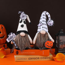 Load image into Gallery viewer, Halloween Faceless Gnome Doll Pumpkin Spider Bat Old Man Doll Ghost Festival Halloween Party Decor Haunted House Props