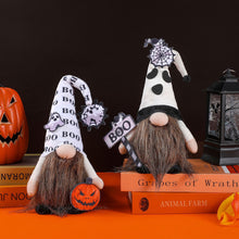 Load image into Gallery viewer, Halloween Faceless Gnome Doll Pumpkin Spider Bat Old Man Doll Ghost Festival Halloween Party Decor Haunted House Props