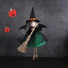 Load image into Gallery viewer, Halloween Hanging Witch Decoration Flying Witches Horror Witch Figurine Halloween Haunted House Hanging Props Party Decor