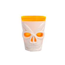 Load image into Gallery viewer, LED Skull Head Light Cup Candle Light Table Decor Glowing Wine Water Cup For Halloween Decoration Home Bar Supplies Horror Props
