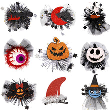 Load image into Gallery viewer, 1Pc Halloween Girl Hair Clips Ghost Skull Pumpkin Hairpin Festival Party Funny Baby Hair Accessories for Kid Hairclip Gift