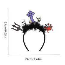 Load image into Gallery viewer, 1Pc Halloween Party Headband Horror Head Buckle Halloween Decoration Funny Props Headdress For Women Men Party Decor