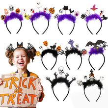 Load image into Gallery viewer, 1Pc Halloween Party Headband Horror Head Buckle Halloween Decoration Funny Props Headdress For Women Men Party Decor